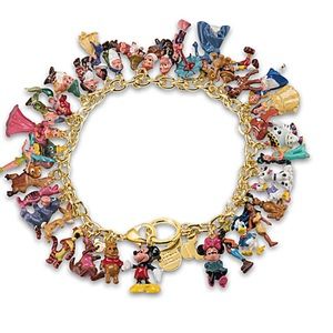 The Bradford Exchange Ultimate Disney Classic 37-Character Charm Bracelet